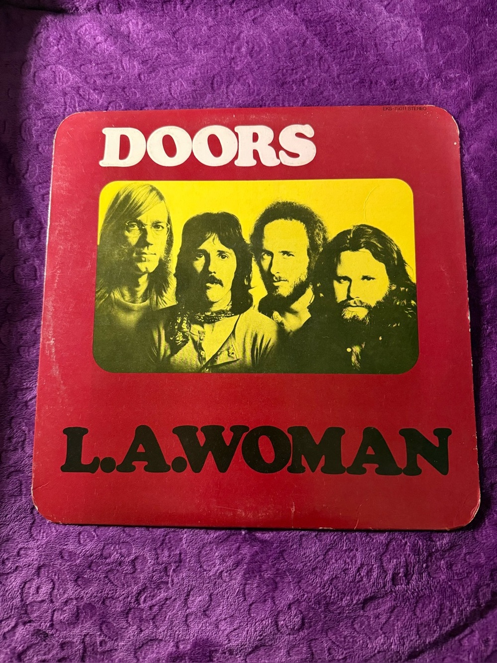 The Doors LA Woman Vinyl/LP/ Record 1971 Elektra ESK 75011